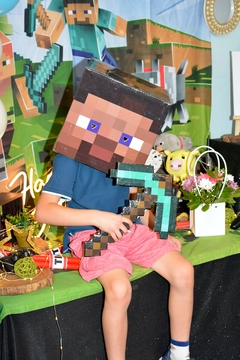 Деца на Майнкрафт рожден ден Елмо