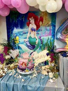 Морско тематично парти с Ариел и приятели