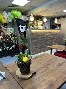 Украса за детски рожден ден на тема Пирати