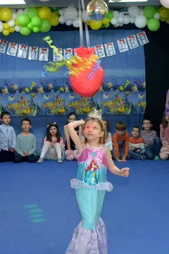 Морско тематично парти с Ариел и приятели