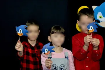 Sonic парти в детски парти клуб Елмо София