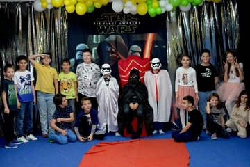Star Wars клуб Елмо празненство