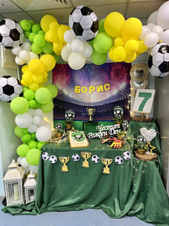 Футболен рожден ден София детски парти клуб Елмо