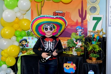 Тематична Brawl Stars украса рожден ден София