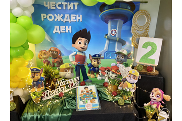 Фолиева дискотека Paw Patrol парти в Елмо
