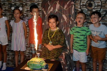 Тематично парти Военна мисия за деца